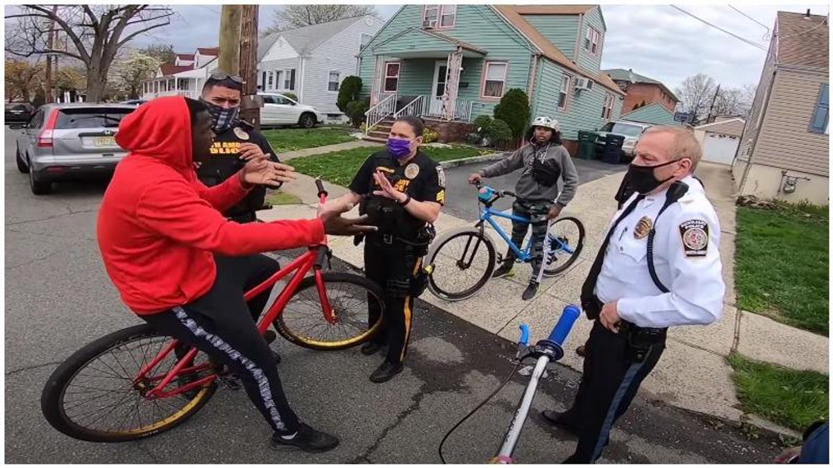 NJ cops were accused of racial profiling after seizing teens' bikes – but a new video tells a different story