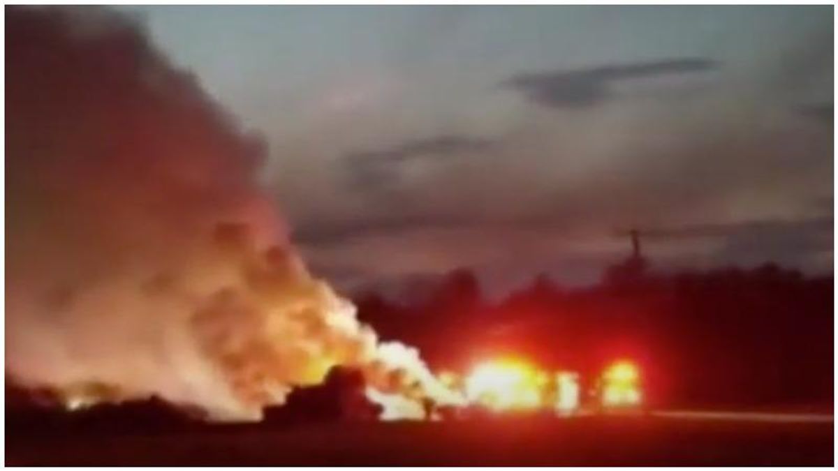 Trump fan who set fire to hay bales with Biden-Harris 2020 campaign display is sentenced to 1-year in jail