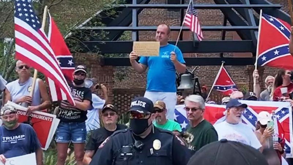 'Blow her brains out!' North Carolina town confronts a bloody past and an uncertain future amid battle over racial justice