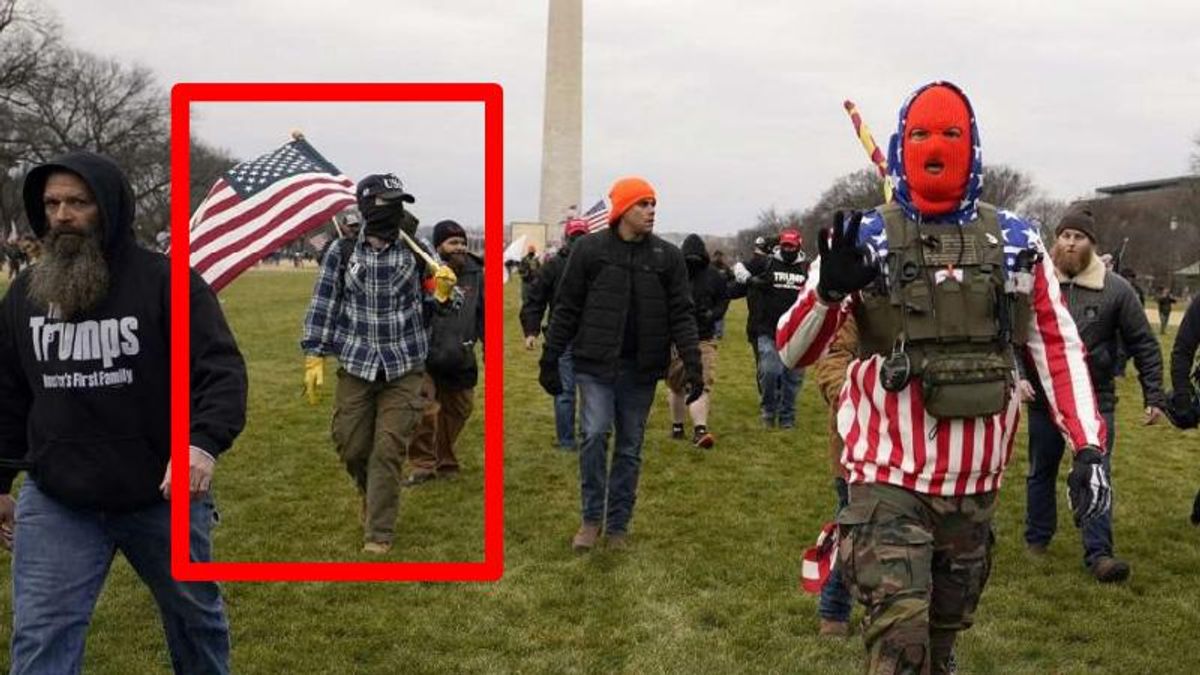 Capitol rioter looked, talked and marched like a Proud Boy – but after his arrest, he’s not so proud
