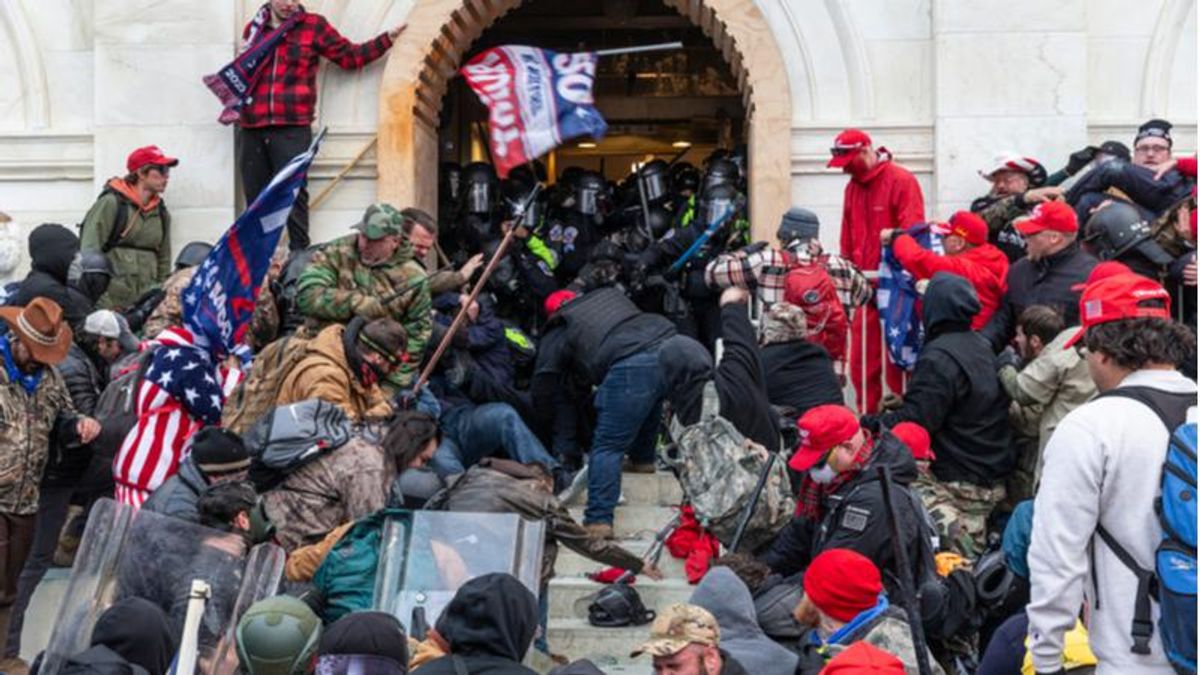 Trump and Giuliani ask judge to dismiss lawsuit claiming they sparked Capitol riot -- say they were just exercising free speech