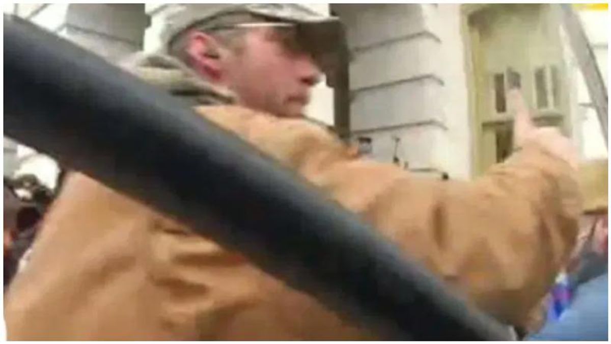 'MAGA Caravan' organizer who was among the first to attack cops during Capitol riot is arrested and charged: report