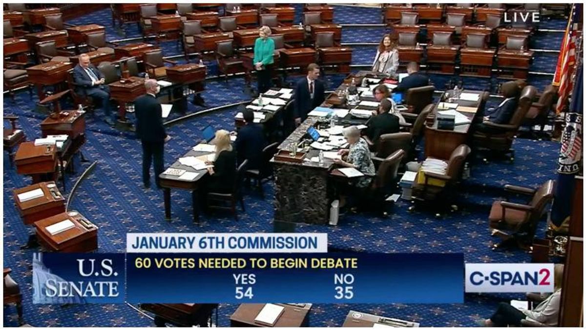 ‘Pathetic cowards’: Senate Republicans face furious backlash after blocking Capitol riot commission