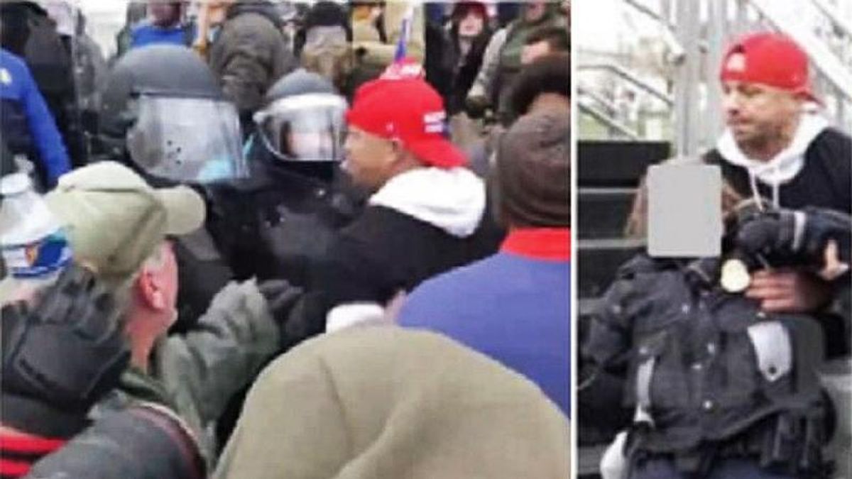 Pennsylvania Capitol rioter who attacked cop has a history of violence against women accusations: report