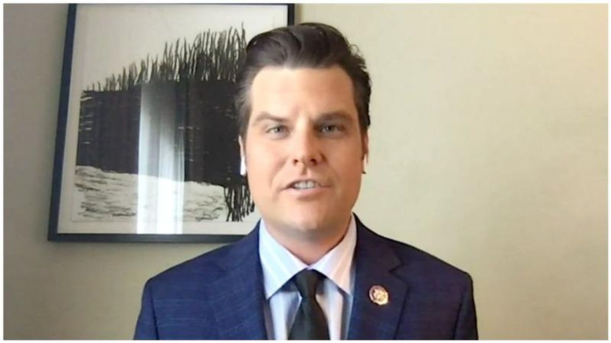 Matt Gaetz lashes out at the FBI for encouraging ‘snitching’