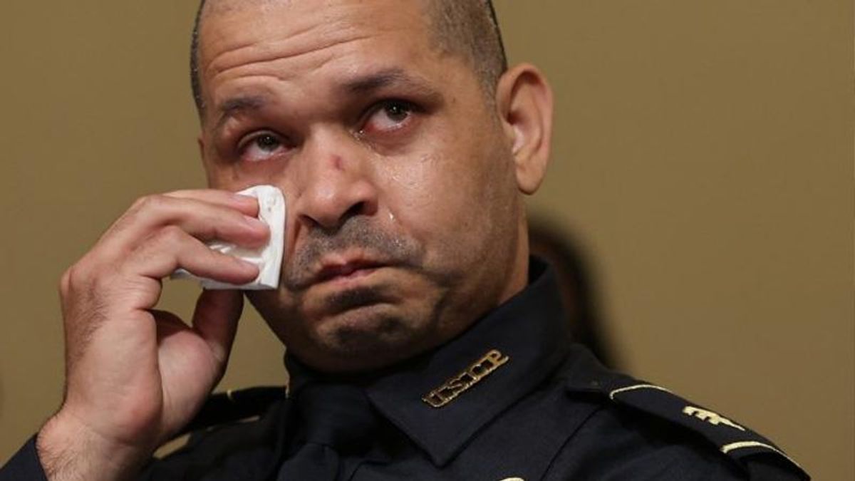 Unhinged conservatives lash out at Capitol police 'crisis actors' who testified before Jan. 6 commission