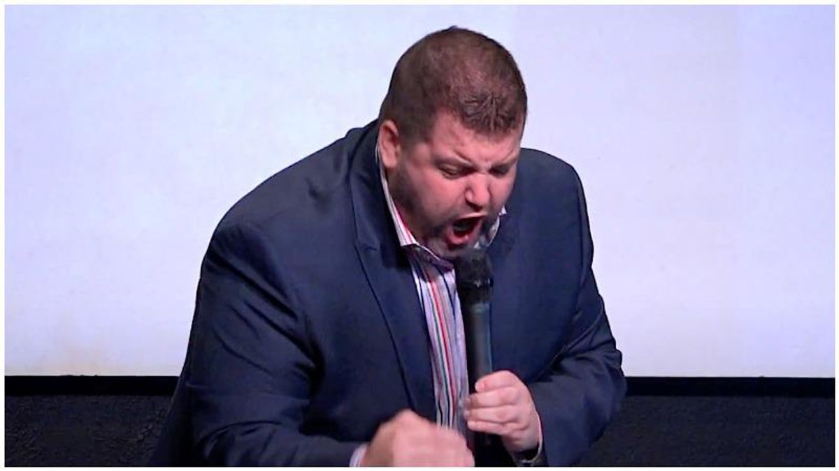 Infamous evangelist goes nuts at Christian nationalist event: ‘You don't need the vaccine -- you got Jesus!'