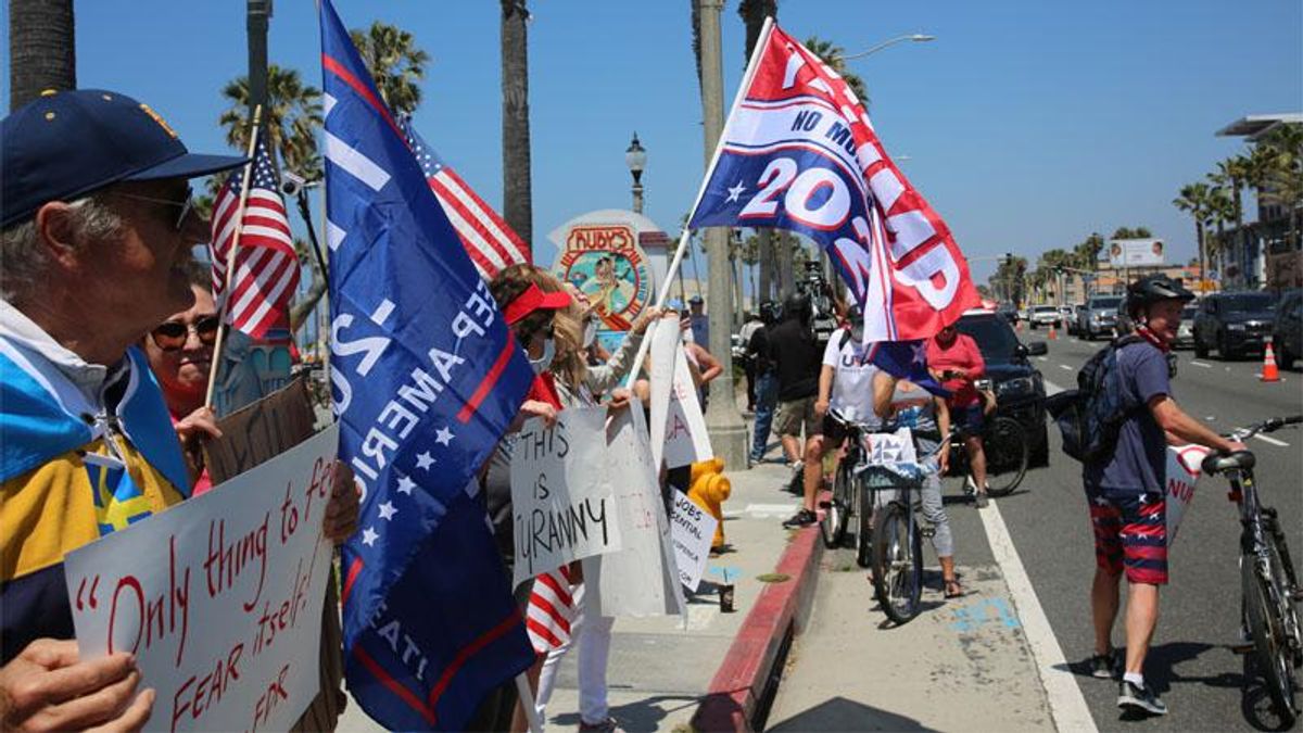 America's neofascist death cult won't help stop the pandemic -- we have to survive them, too