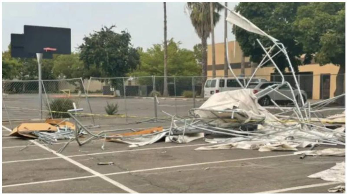 Man targets church’s COVID testing tent after stealing 20-ton forklift and going on destructive rampage