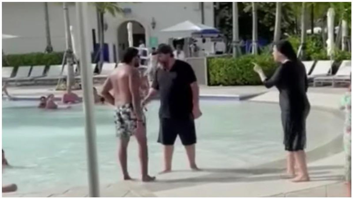 Father slapped at Florida pool after confronting woman who allegedly called another woman a ‘dirty Jew’