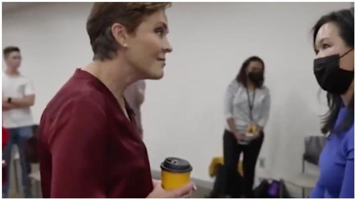 Trump-backed candidate tells reporter to 'put down Hunter's crack pipe' over question about voter fraud conspiracy theories