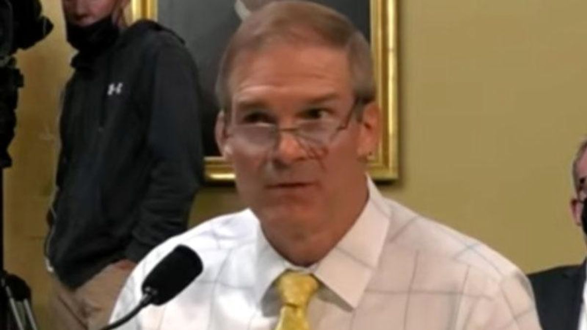 Flustered Jim Jordan struggles to explain his calls to Trump on Jan 6