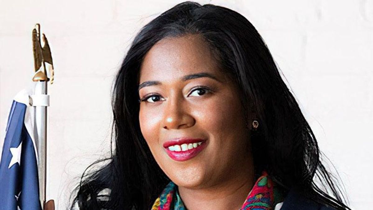 Michigan secretary of state candidate Kristina Karamo to speak at QAnon conference