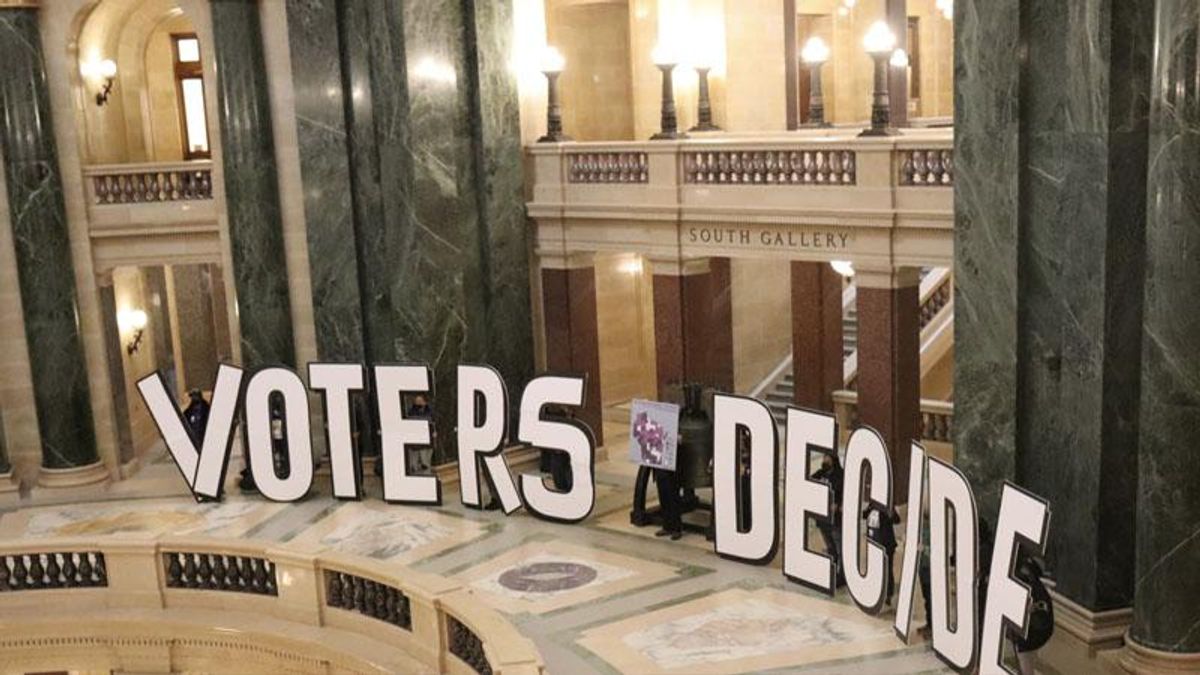 'Wrong, immoral and anti-democratic' — Wisconsin's voting maps get a public hearing