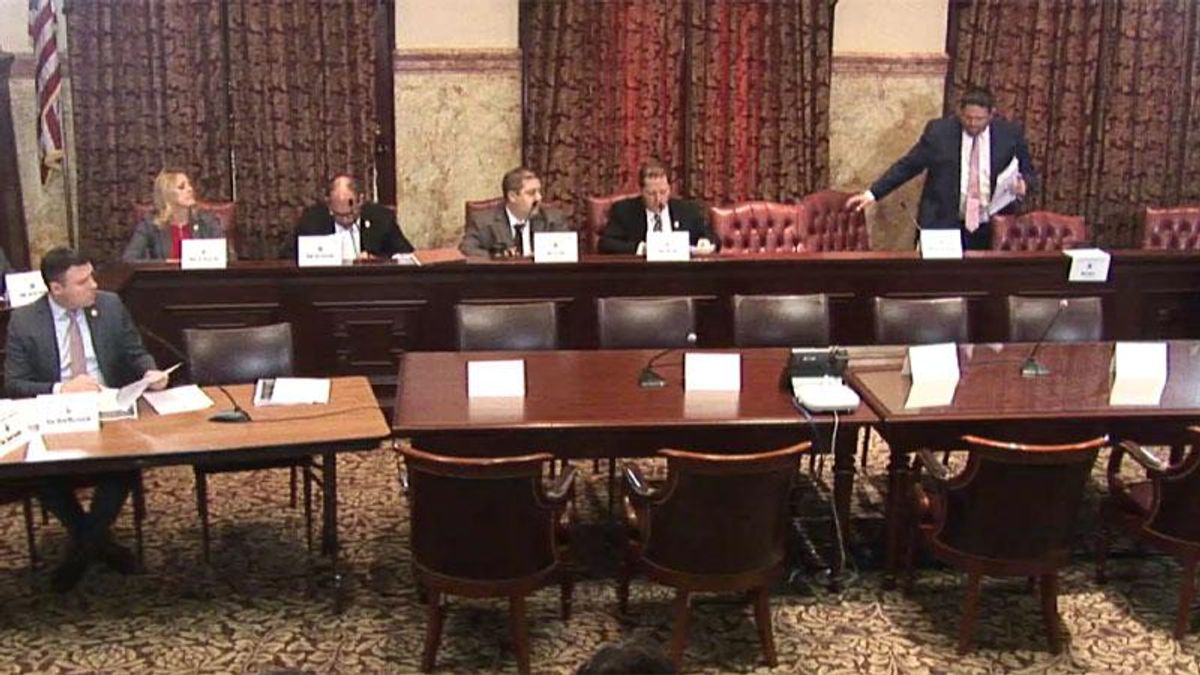 Pennsylvania Dems stage walkout of House hearing on bills tightening public sector labor laws