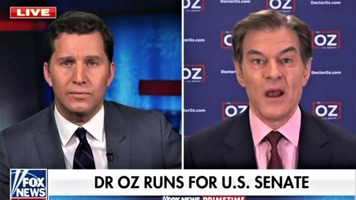 Dr. Oz flops hard during Fox News interview when asked basic question about abortion policy