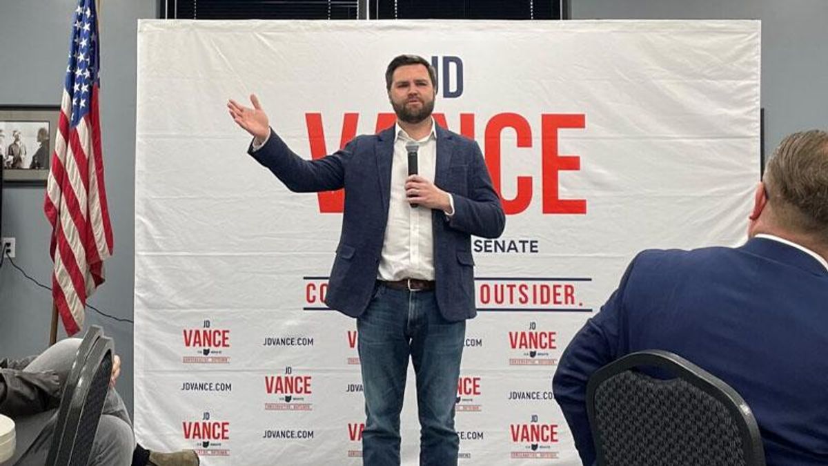 Republican J.D. Vance takes campaign to Delaware shooting range