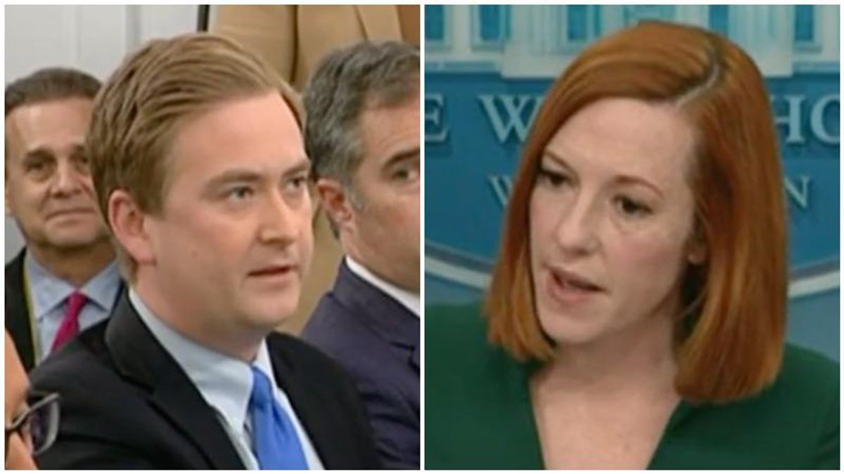 ‘Are you going to blame Putin for everything?’ Jen Psaki clashes with Peter Doocy over inflation and gas prices