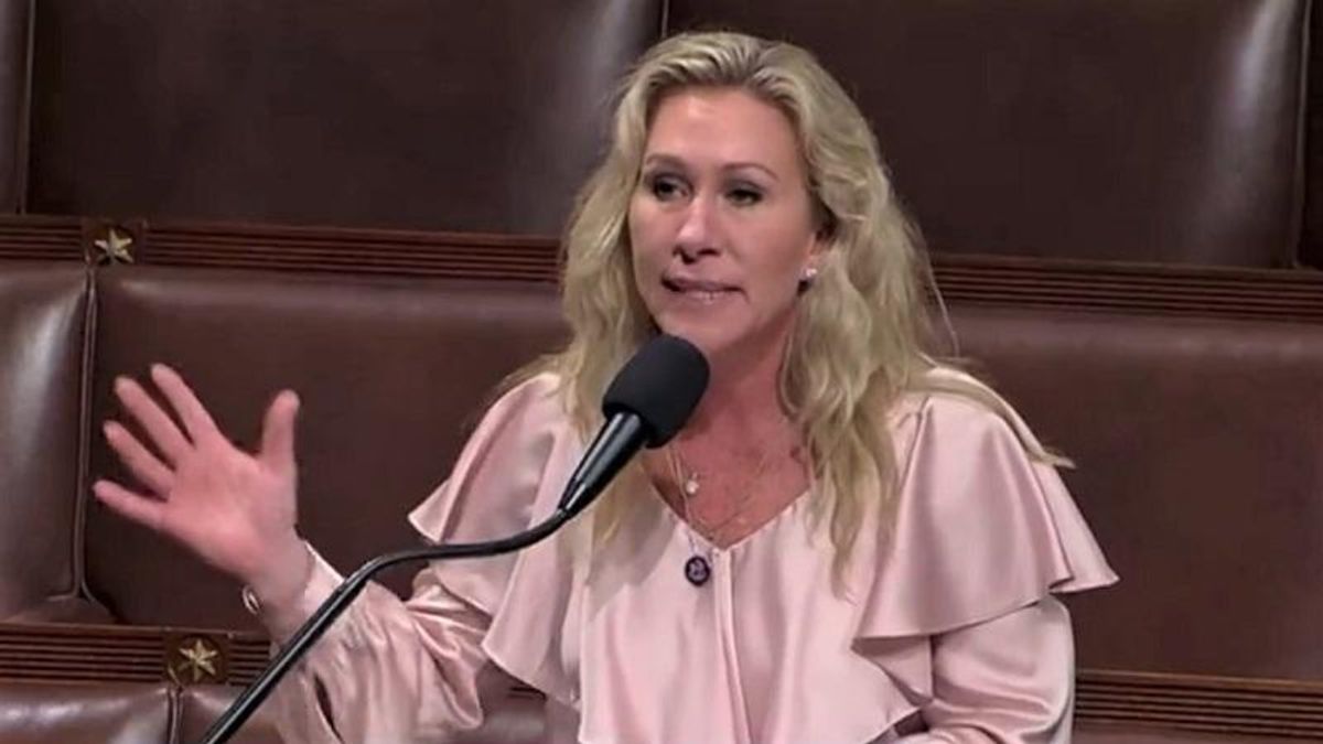 Marjorie Taylor Greene unleashes scientifically illiterate rant to complain about COVID boosters