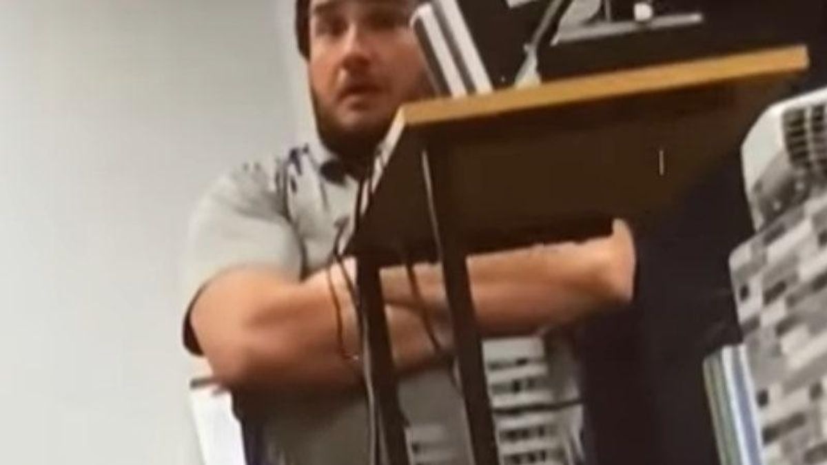 Video catches white middle school teacher dropping the N-word during profanity-filled tirade