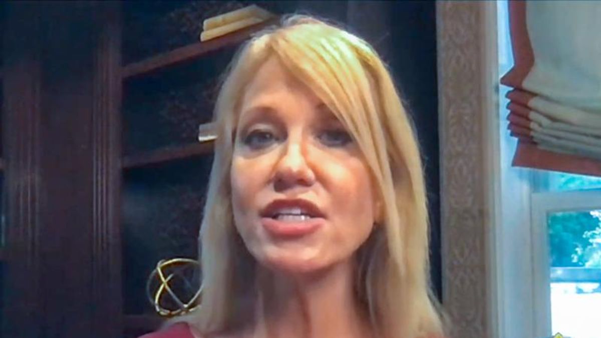 Kellyanne Conway whines about 'massive private funding' in elections as she promotes Citizens United movie