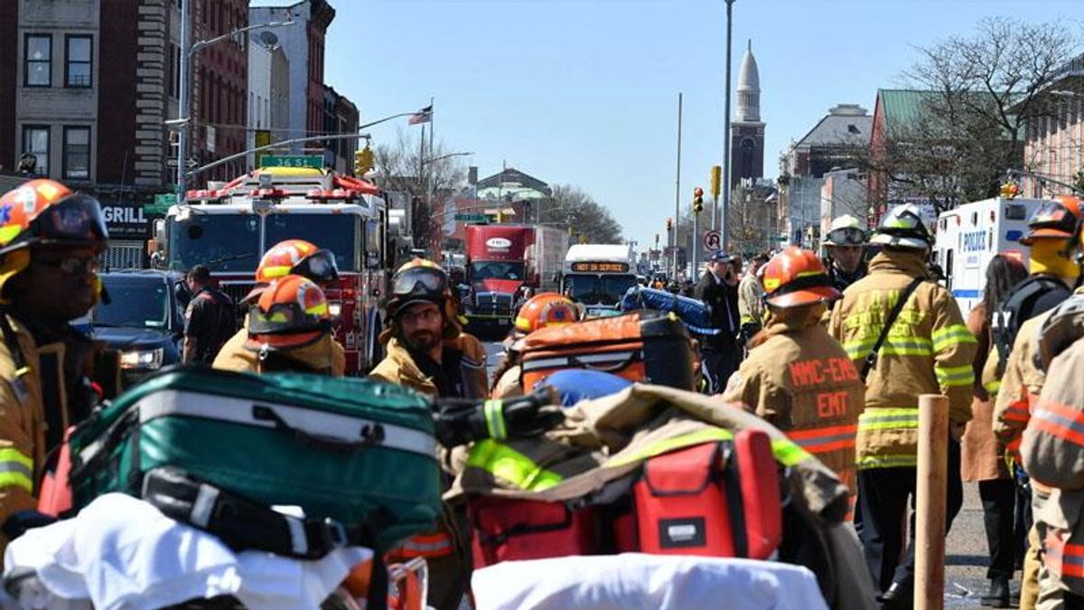 Brooklyn subway shooting not being investigated as an act of terrorism