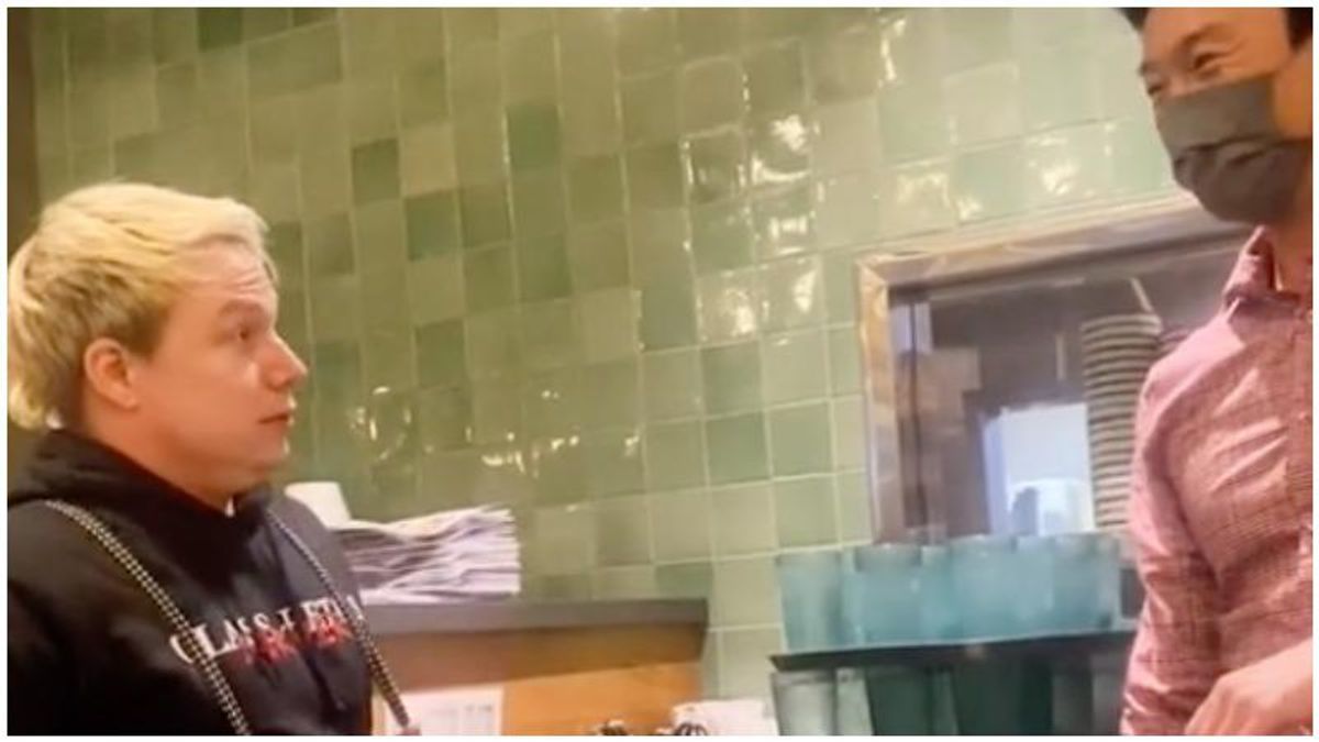 Customer goes on racist anti-Asian rant at California tofu restaurant after finding out he can't use Apple Pay