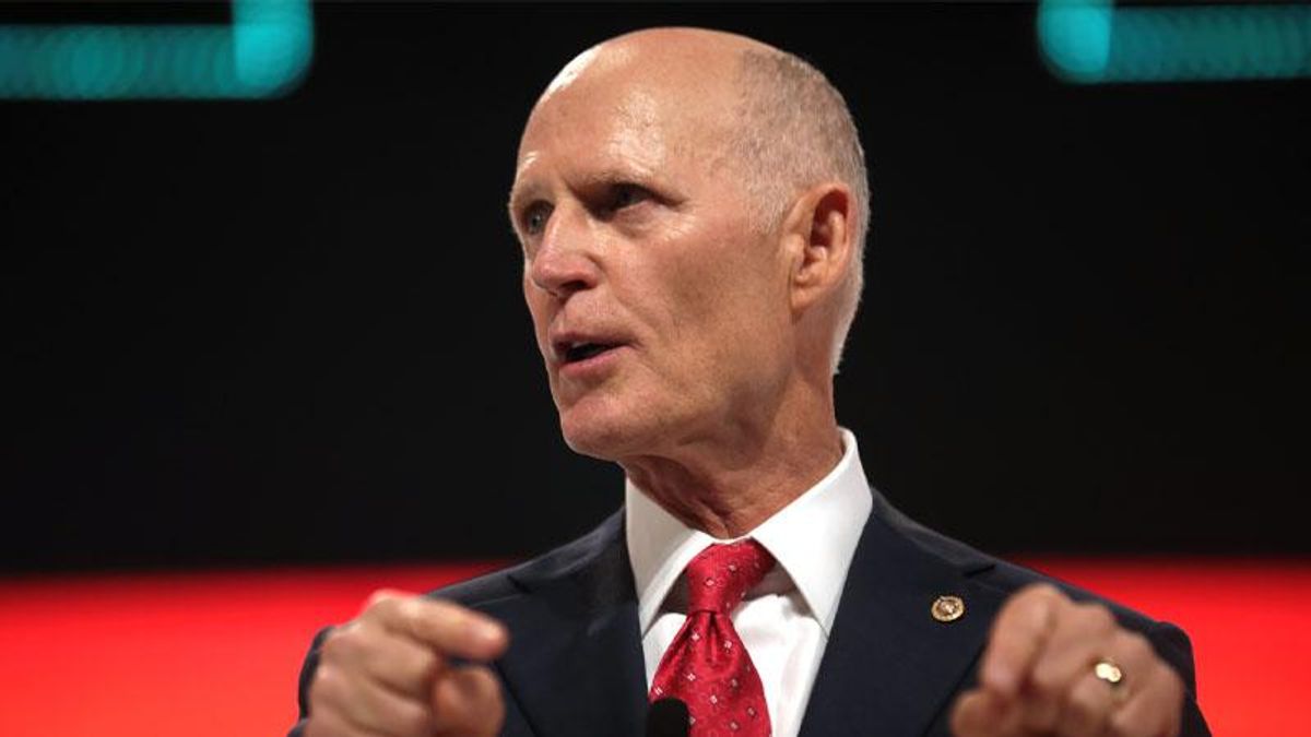 Rick Scott’s communist-socialist rant fact-checked by law professor using federal funding stats