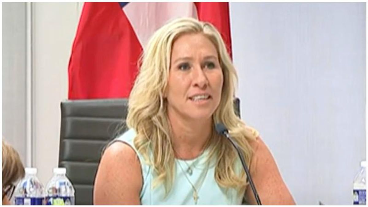 Courtroom erupts in laughter as Marjorie Taylor Greene gets accused of stealing a line from Independence Day