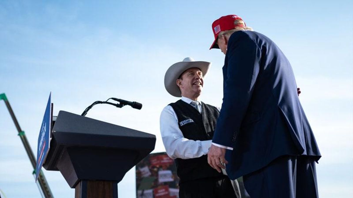 Trump to hold follow-up call with voters after Nebraska rally for Charles Herbster
