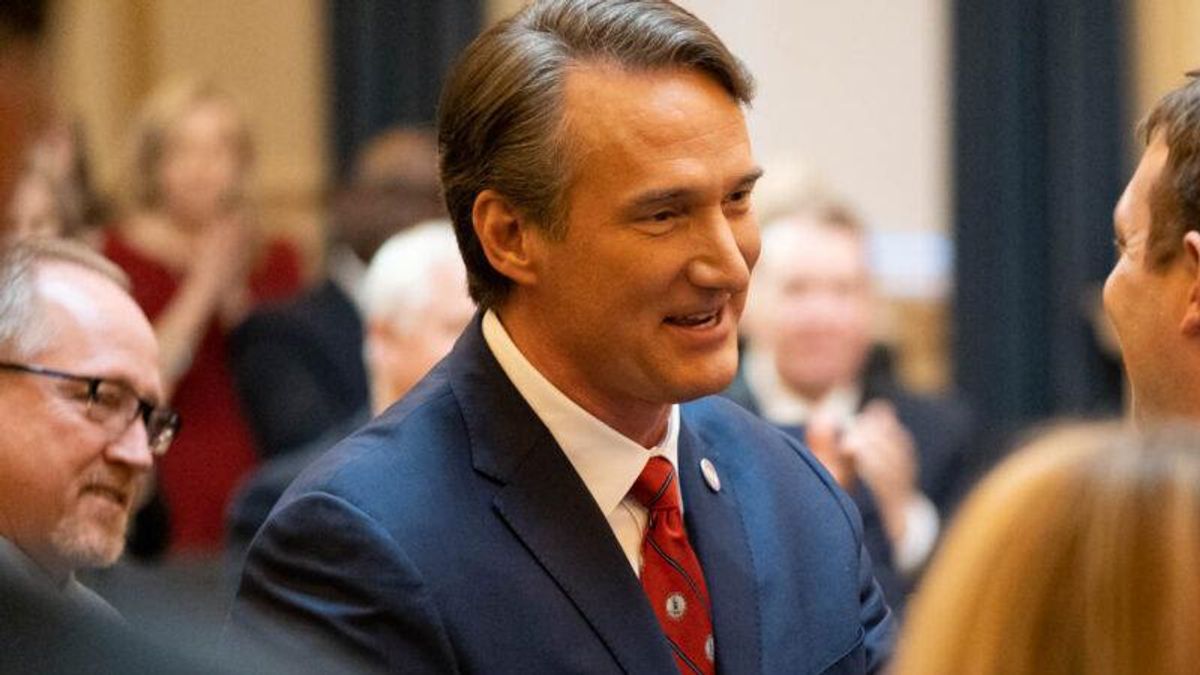 Republican Glenn Youngkin facing backlash after adding religious language to diversity training