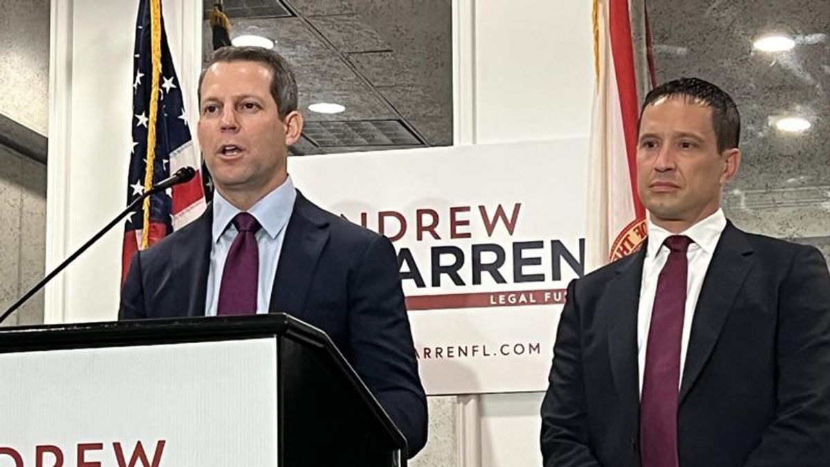 Prosecutor Andrew Warren sues Gov. DeSantis in federal court over his suspension from office