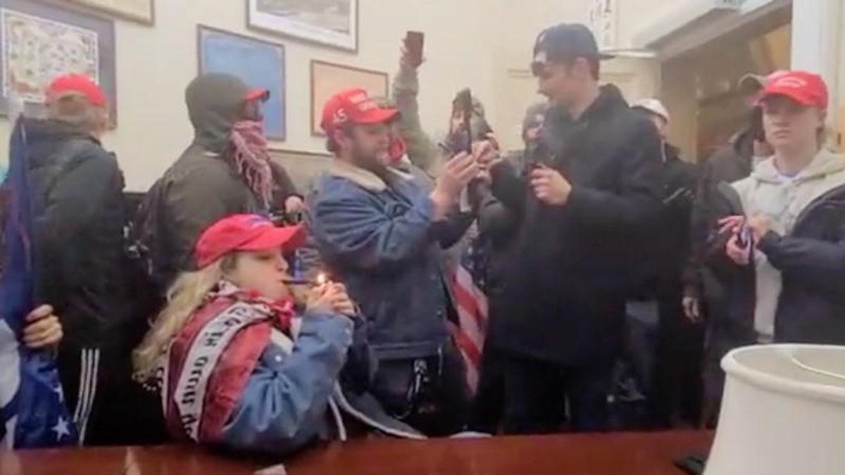 Newly released video shows J6 rioters inside Democrat’s Capitol Hill office