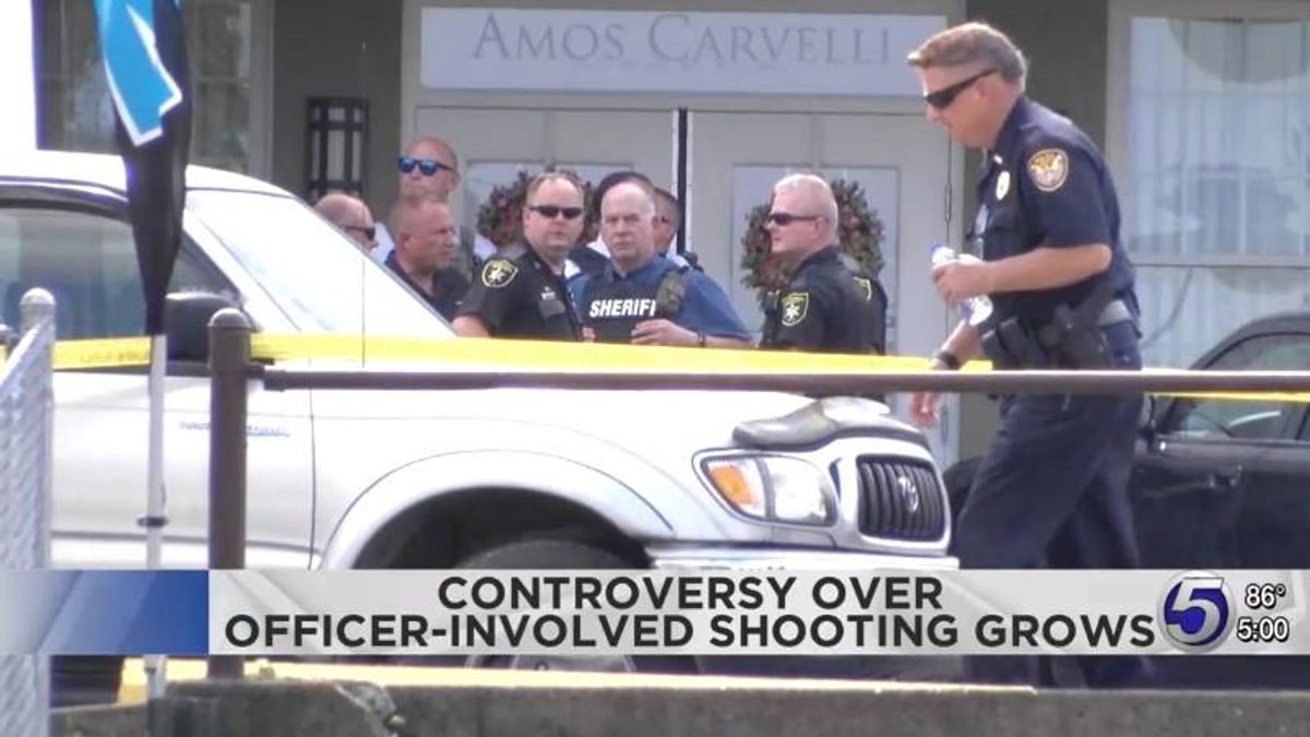 Witnesses dispute police narrative after they fatally shot man at his father’s funeral