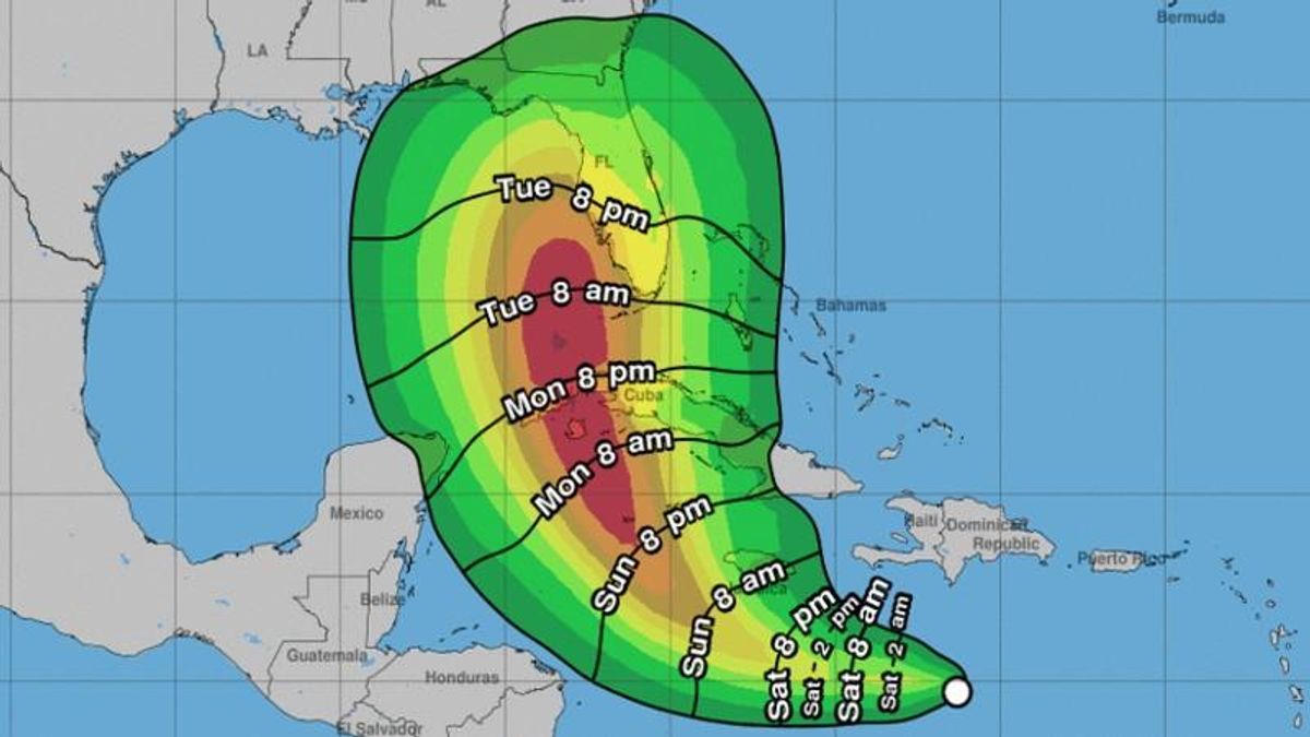 Potential 'major hurricane' barreling toward Florida