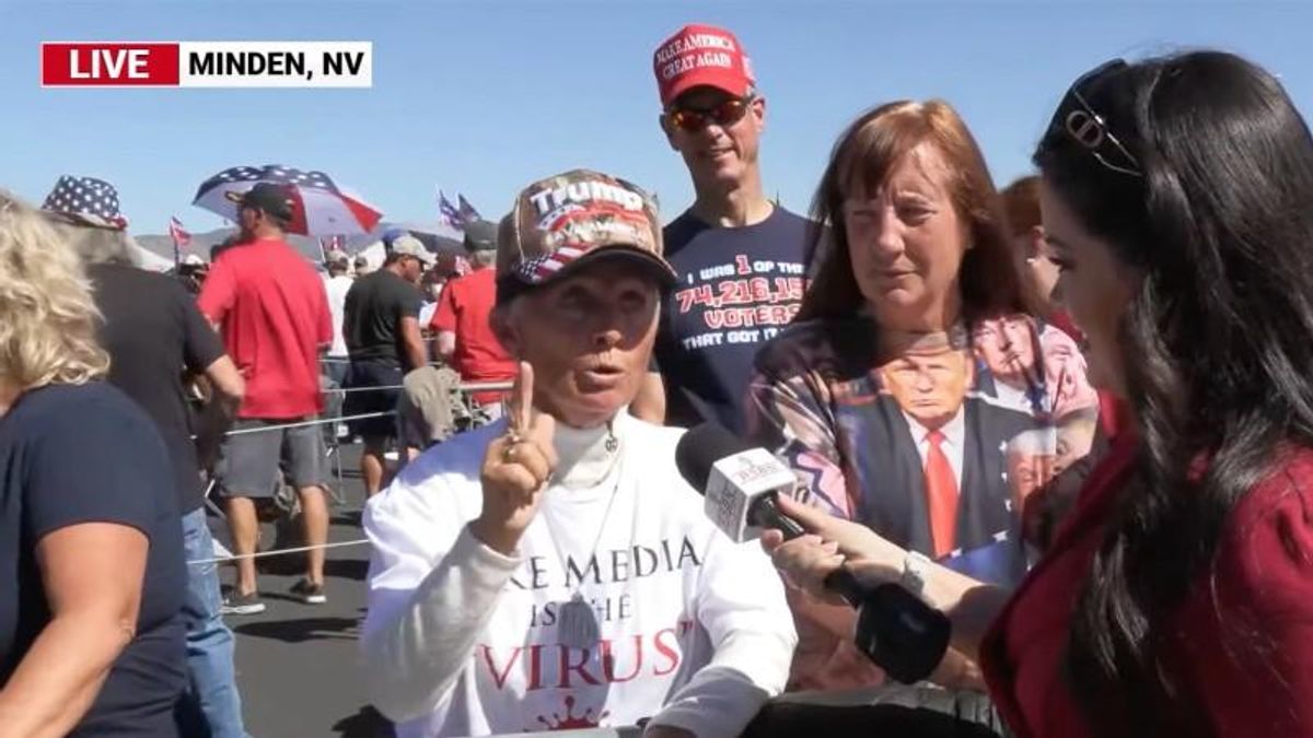 'I love Putin': First woman in line at Trump rally backs Russia's war in Ukraine