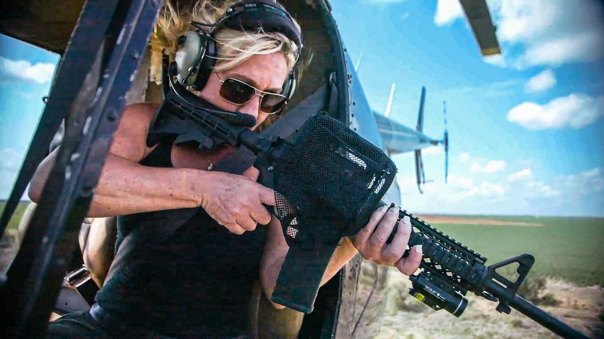 Marjorie Taylor Greene blames 'Democrats' policies' after killing hogs from helicopter