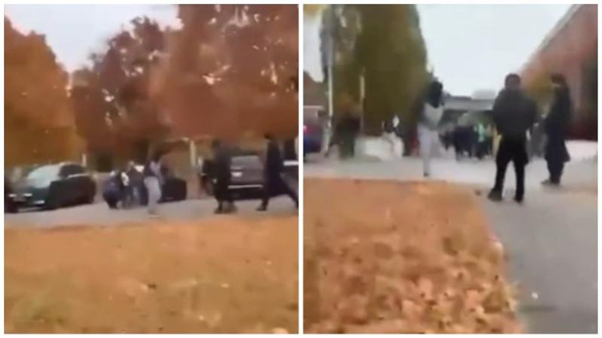 Video shows argument that led up to fatal shooting outside high school