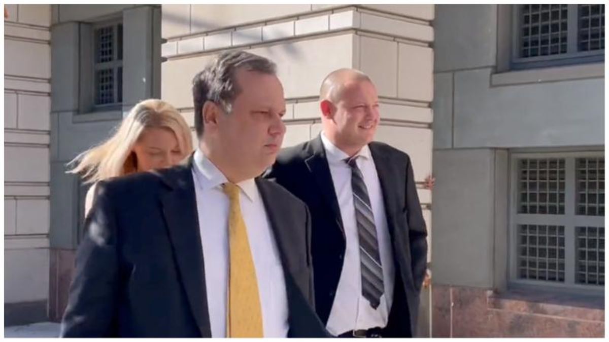 Jan. 6 rioter questions reporters about Jeffrey Epstein after judge hands him prison sentence