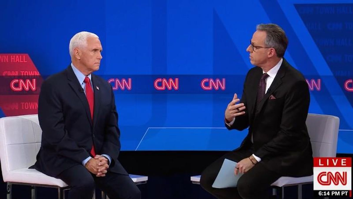 Pence walks tightrope by trying to appeal to MAGA after J6 in CNN town hall