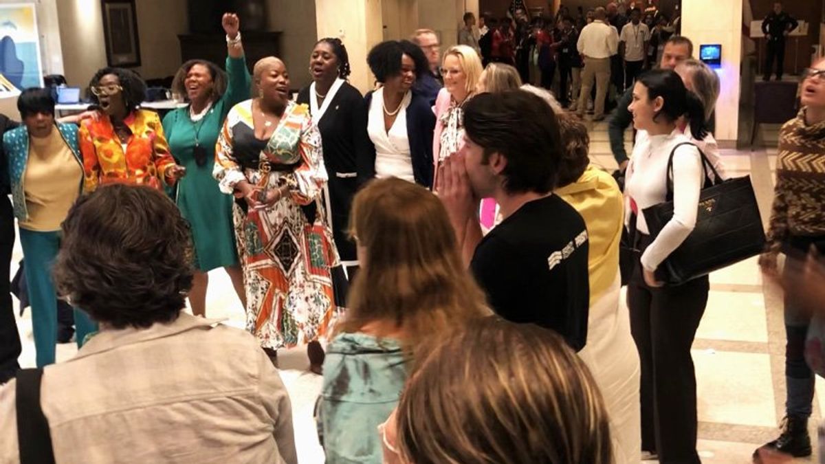 Protests erupt in FL House as lawmakers consider restrictive 6-week abortion ban