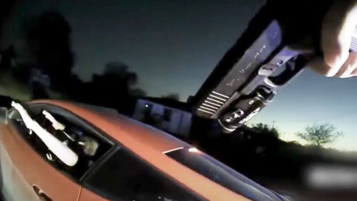 ‘Official oppression’: Video shows enraged Florida cop pulling gun on unarmed teen during traffic stop