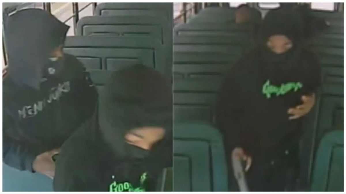 Masked teens board school bus and attempt to shoot 14-year-old student in the head