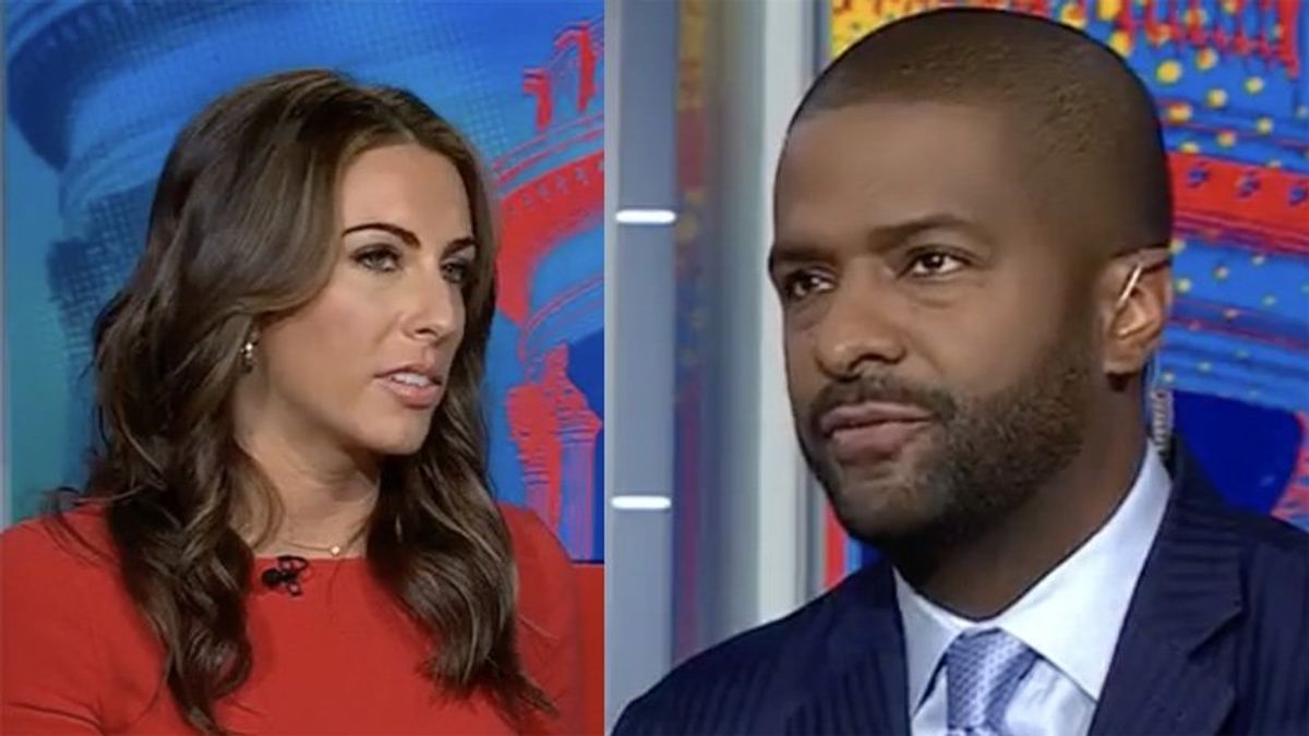 Former Trump aide schooled by Bakari Sellers after attack on Kamala Harris