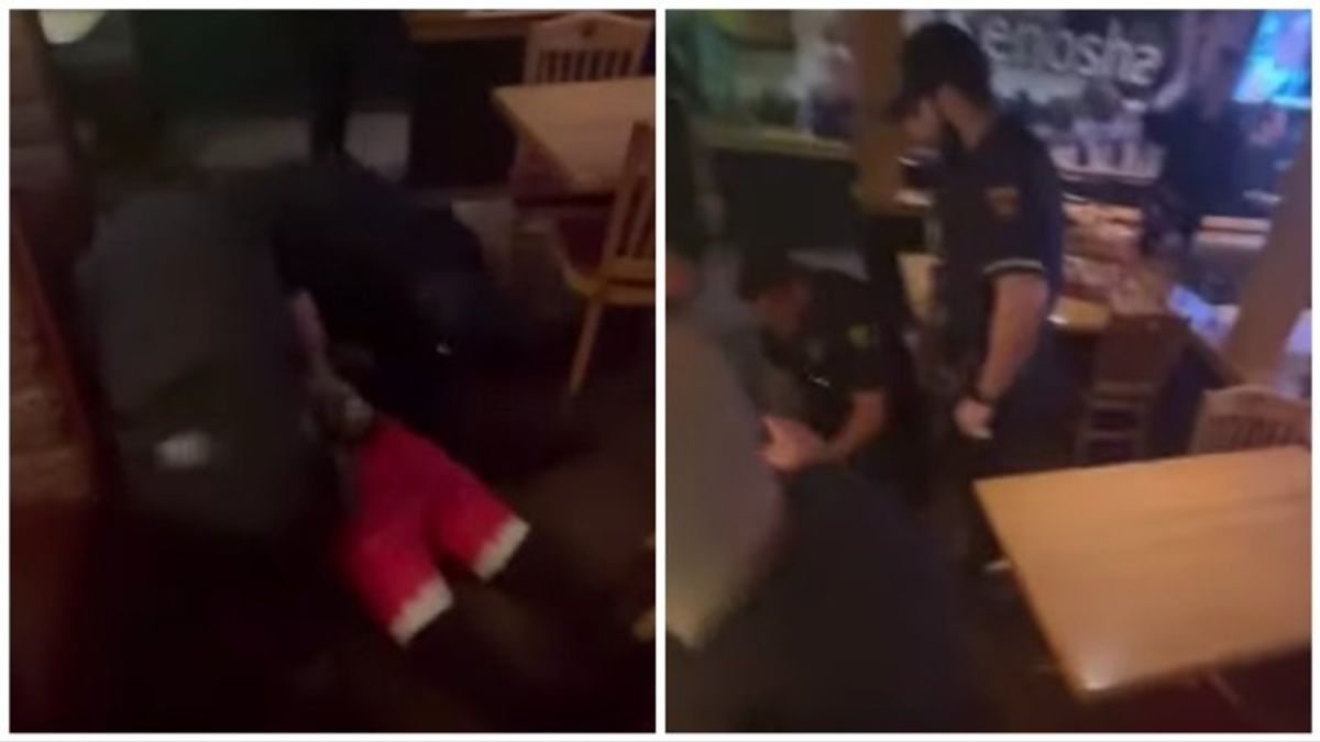 Cops punch Black man and tear child from his arms after wrongly accusing him of hit-and-run: video