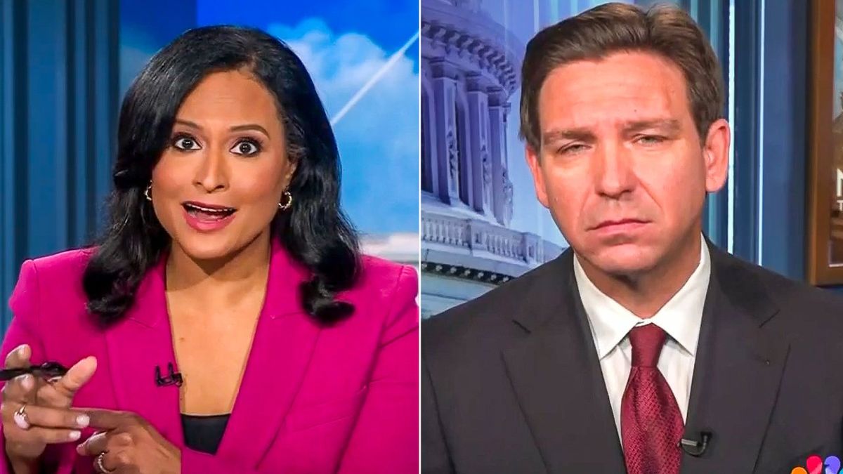 'Why didn't you speak out?' NBC host hits Ron DeSantis for failing to condemn Nazis