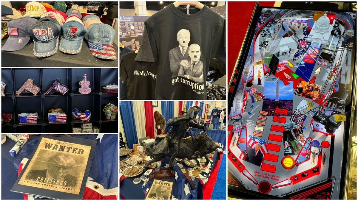 A mind-boggling roundup of the MAGA swag CPAC vendors are selling