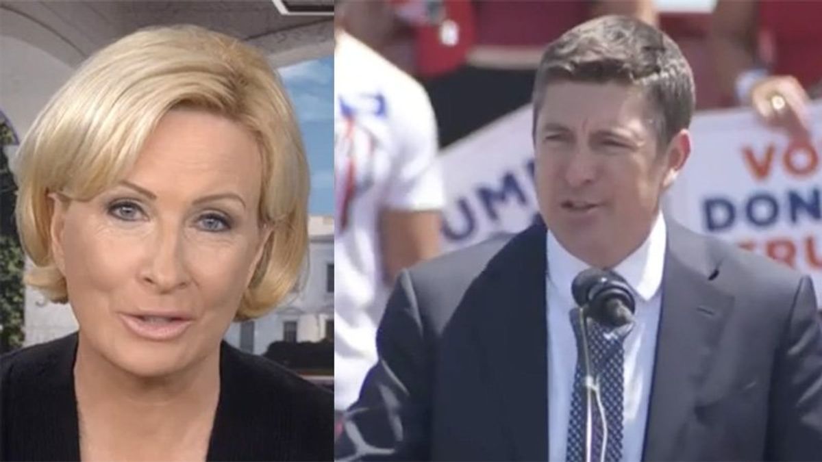 'How'd it go for you?' MSNBC's Mika mocks GOP lawmaker's faceplant on Biden joke