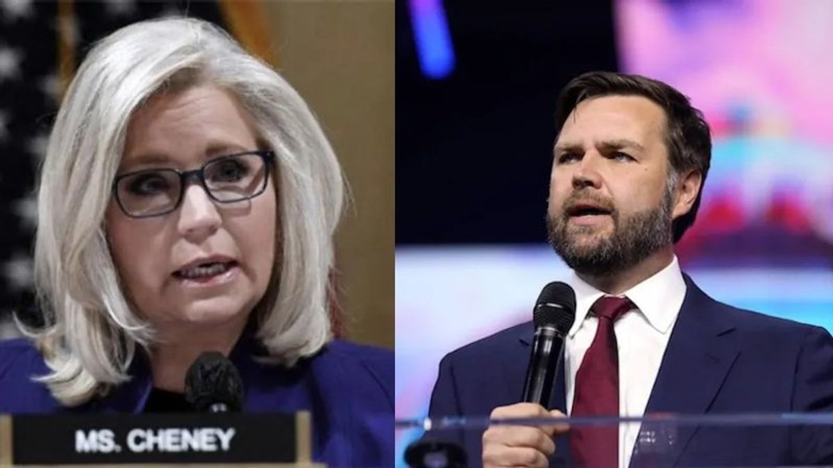 'No longer the party of Lincoln': Liz Cheney comes out swinging at Trump VP pick Vance