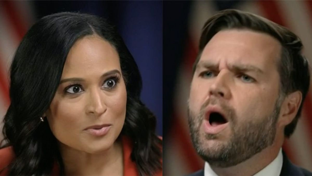 J.D. Vance cut off by NBC host after accusing Harris of having her opponents 'arrested'